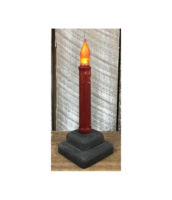 Red Taper LED Candle