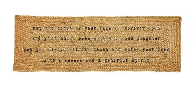 May The Doors Woven Mat