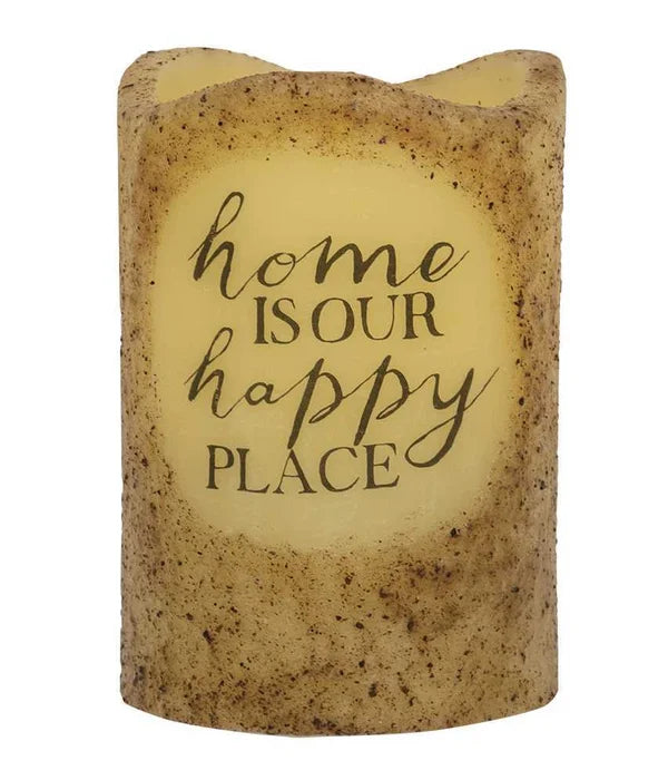 Happy Place Timer Candle