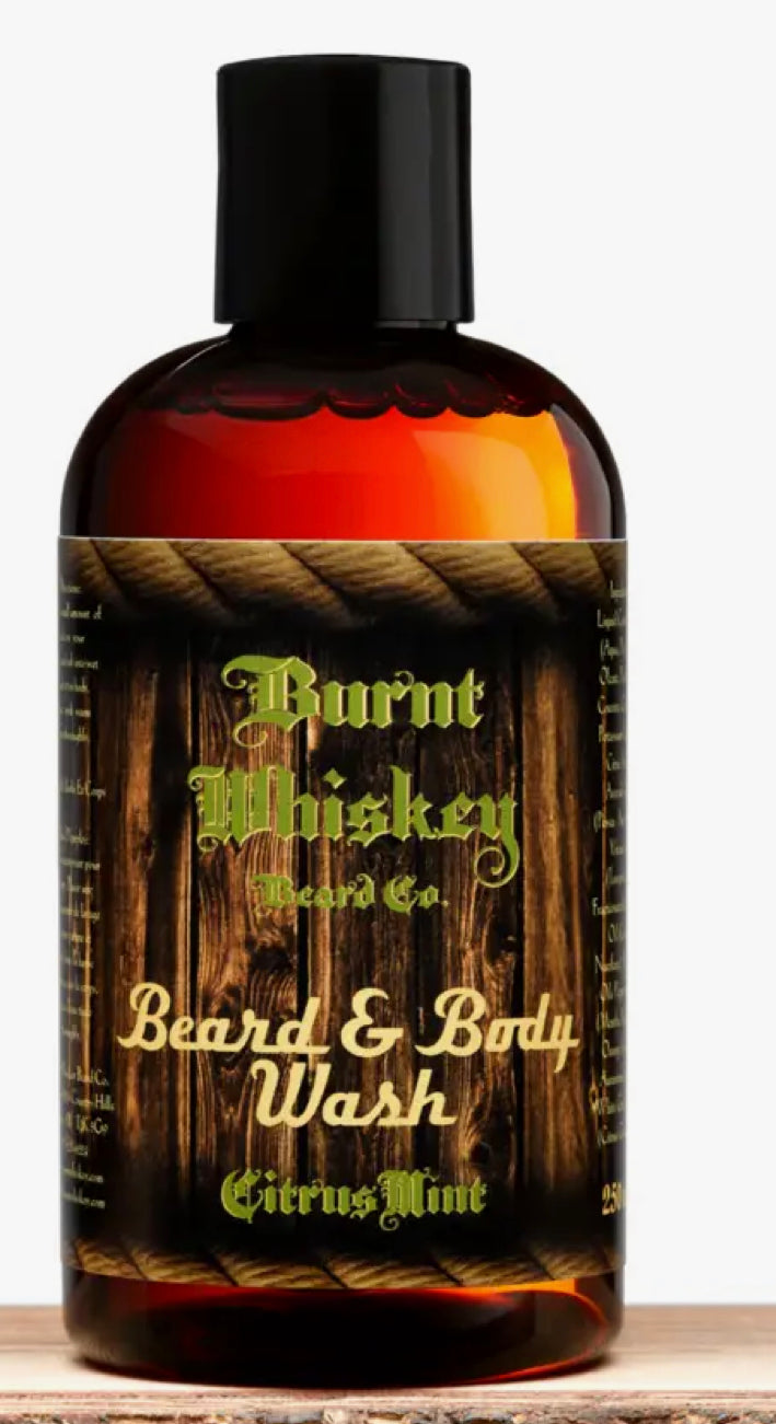 Burnt Whiskey Beard & Body Wash