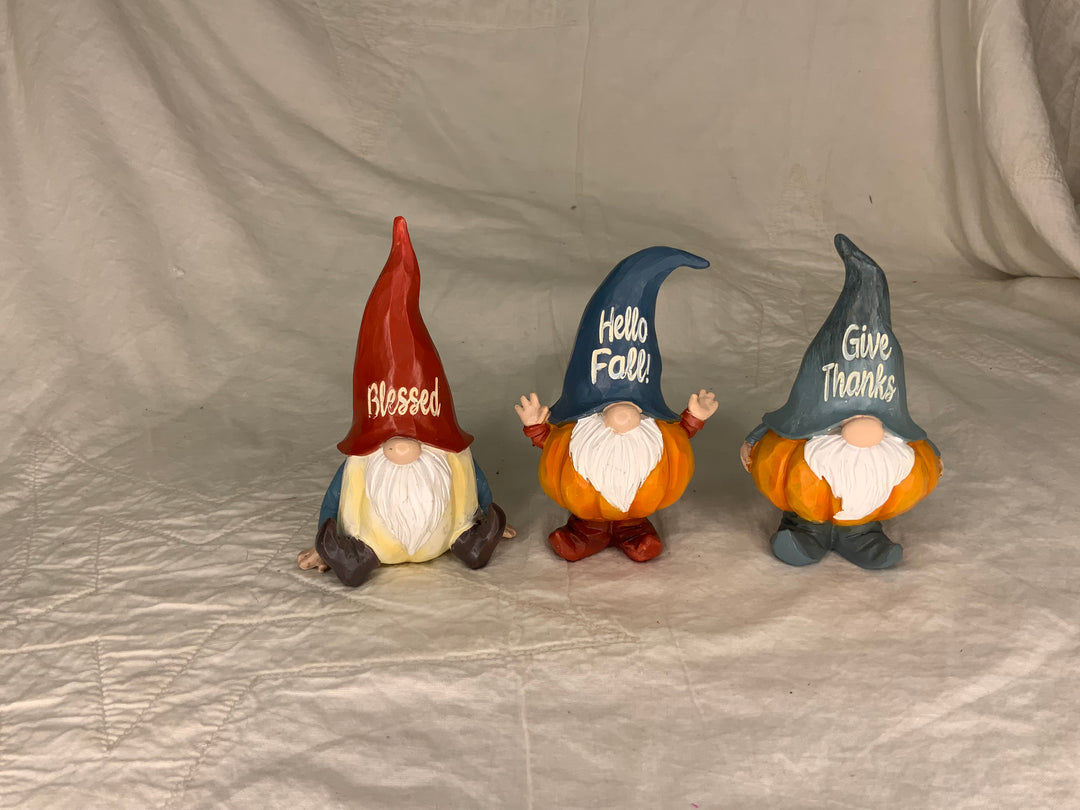 Pumpkin gnomes