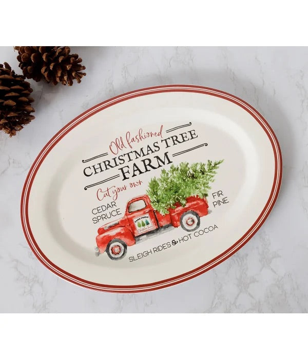 Christmas Tree Farm Platter