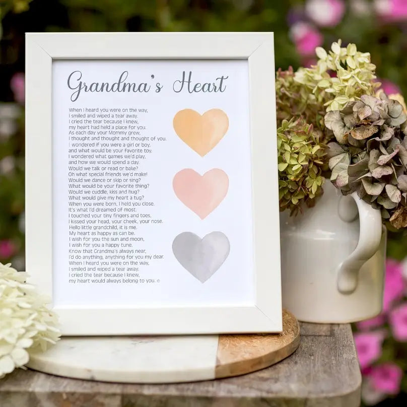 Grandma Heart Poem