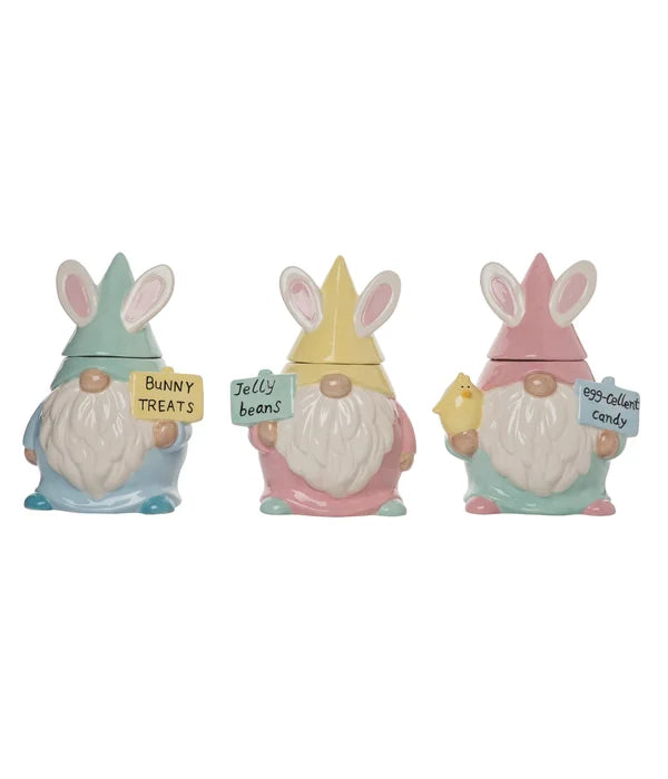 Easter Gnome Mini Candy Jar