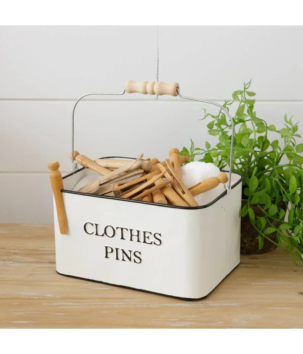 Clothes Pins Canister