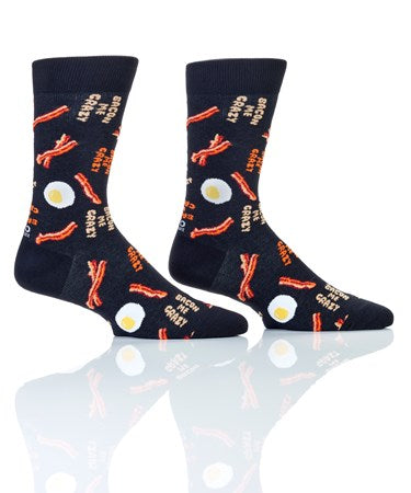 Bacon Me Crazy Mens Socks