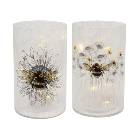 LED Bee Vase