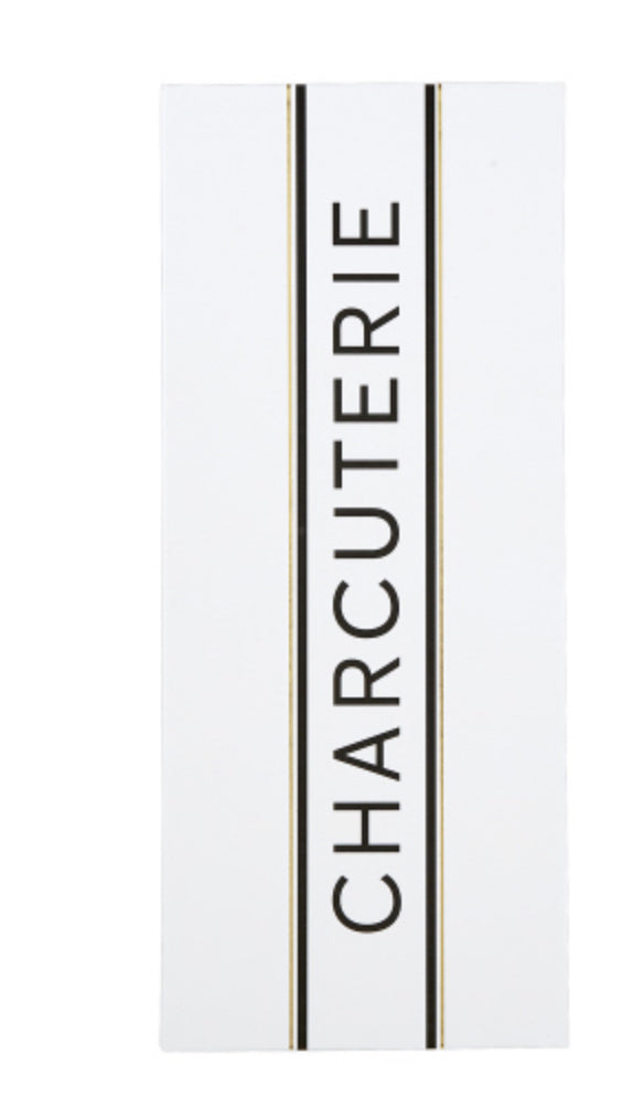 Charcuterie List Pad White
