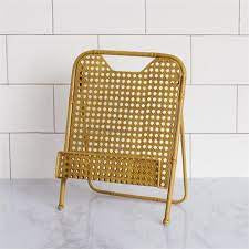 Caning Weave Cookbook Stand