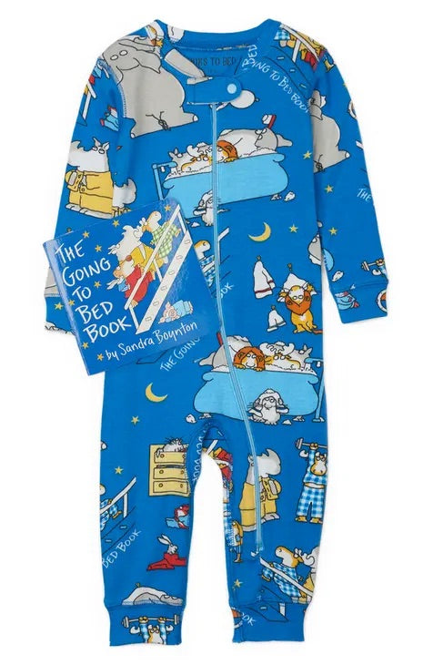 Infant Pajama W/Book going to bed