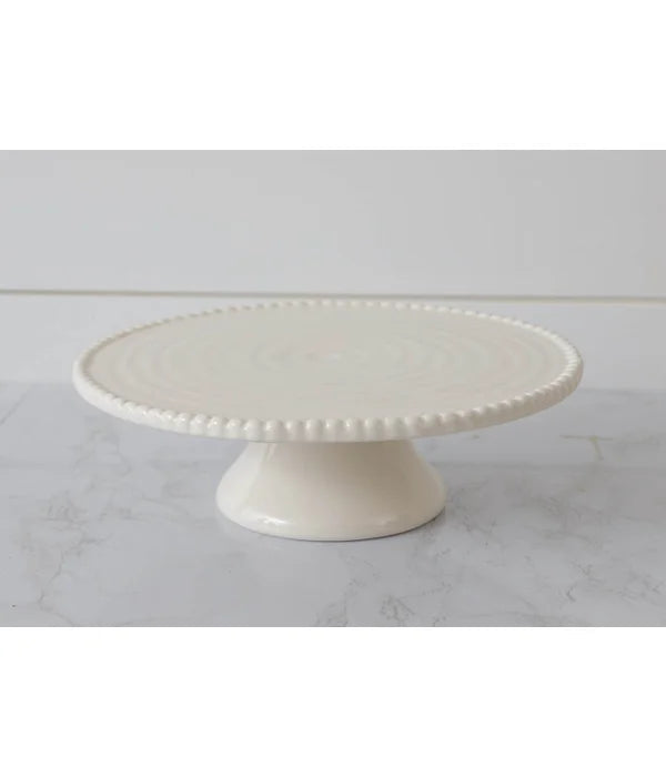 Beaded Edge Cake Stand