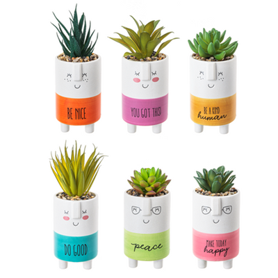 Kindness succulent pot