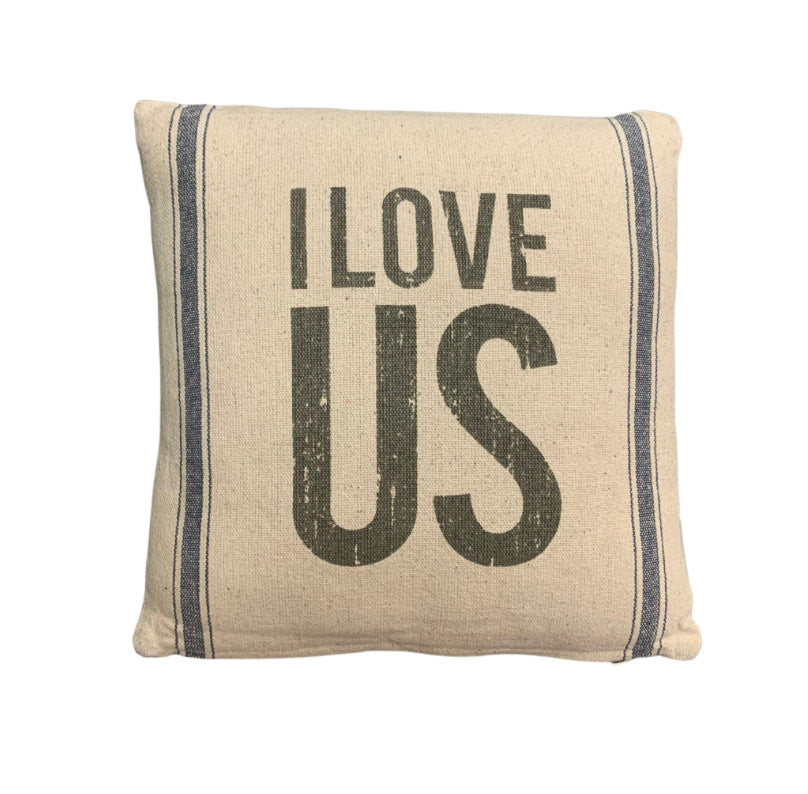 I Love Us Pillow