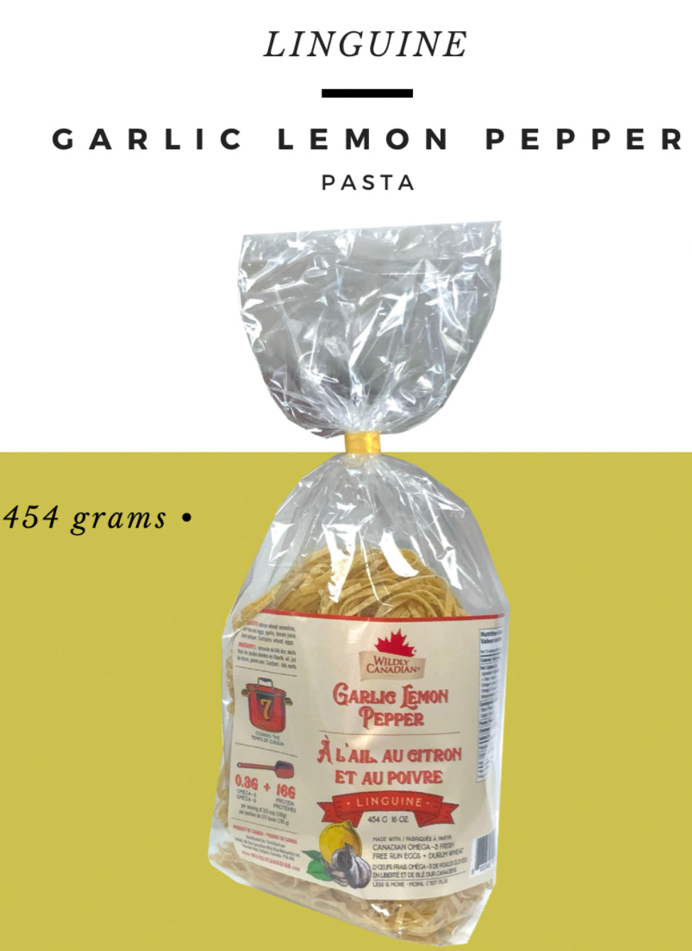 Garlic Lemon Pepper Linguine
