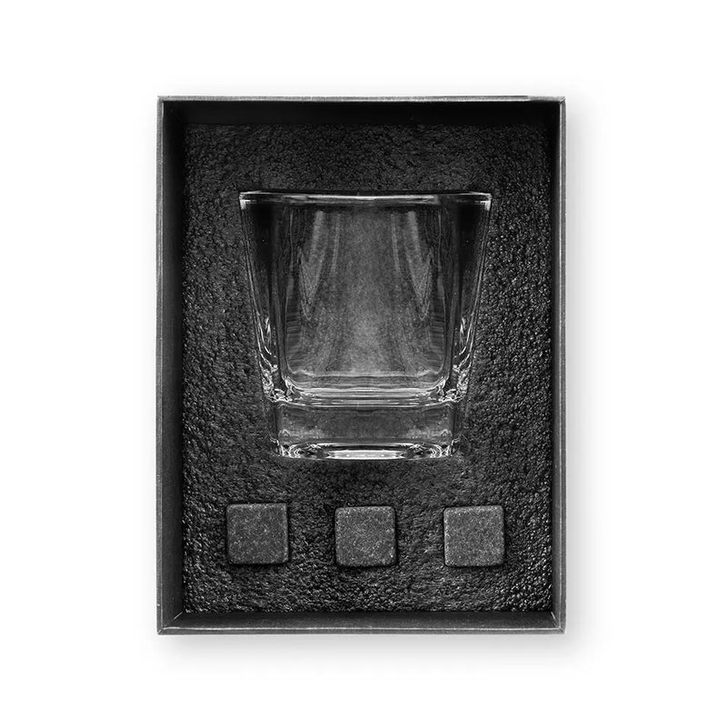 Square 8oz Whiskey Glass Set