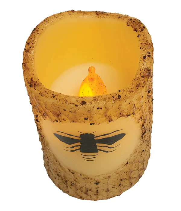 Bumble Bee Timer Candle