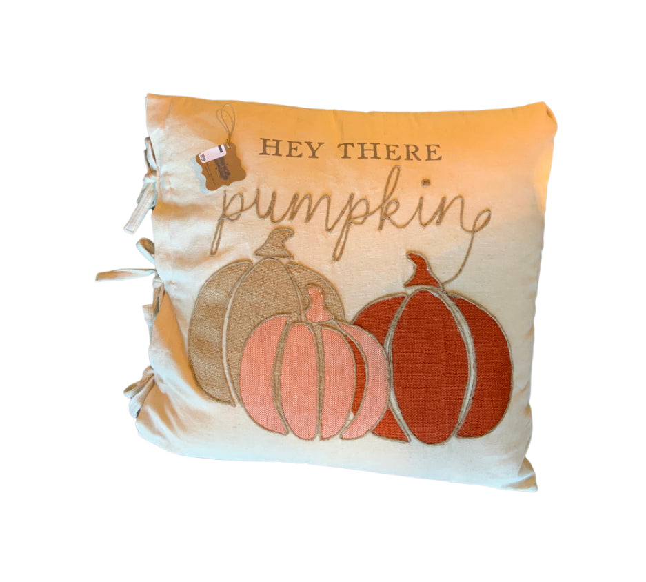 Hey There Pumpkin Patch Pillow