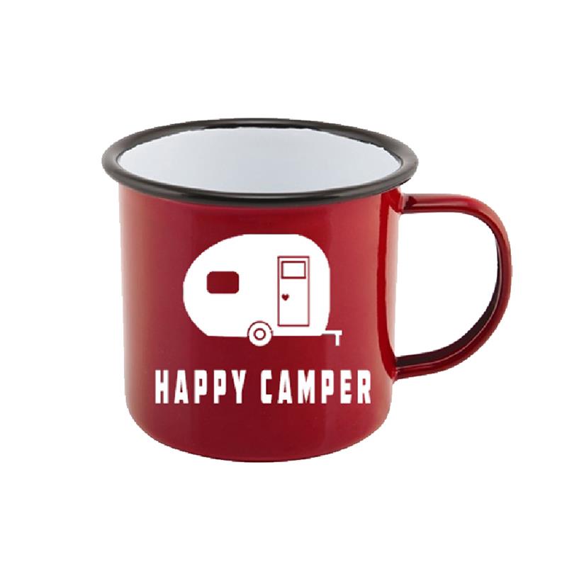 Enamel Camper Mug