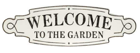 Welcome Garden Sign