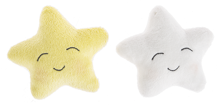 Moon & Star Rattle and Squeaker