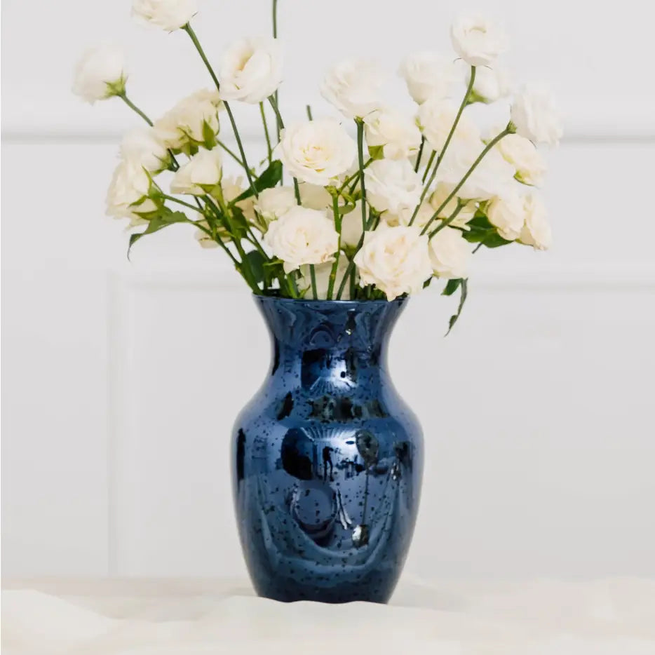 Mercury Glass Flower Vase