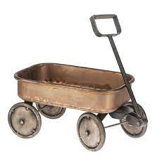 Mini Antique Copper Wagon