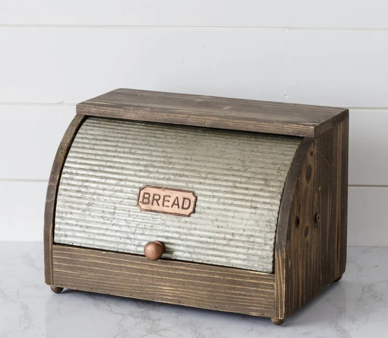 Corrugated Metal Breadbox