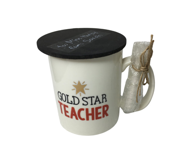 Gold Star Teacher Mug