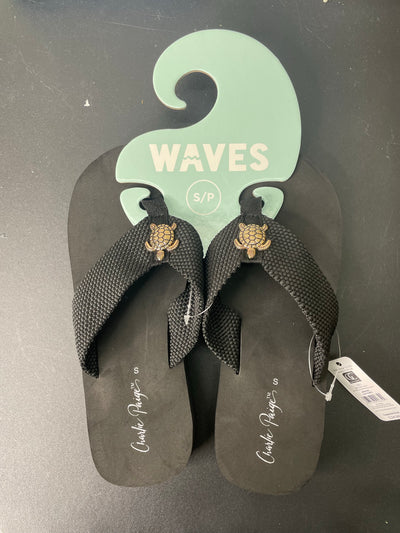 Black Flip Flops