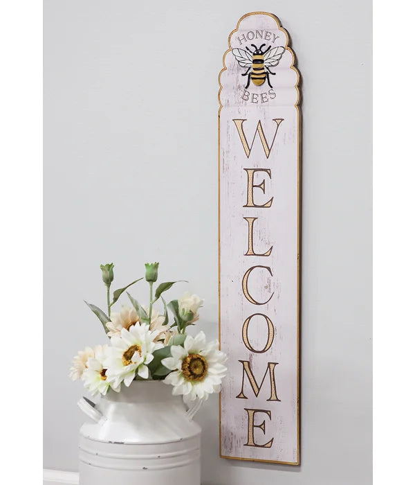 Honey Bee Welcome Sign