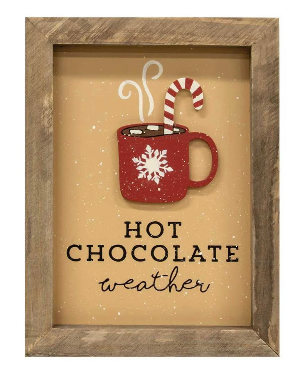 Hot Chocolate Framed Sign