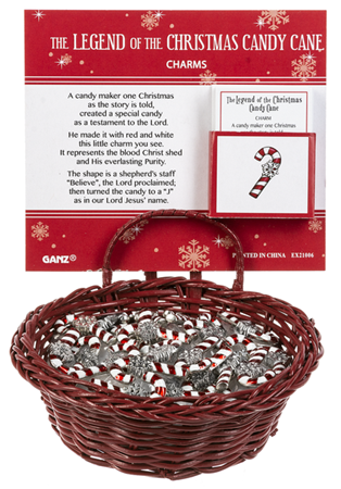Candy Cane Charm