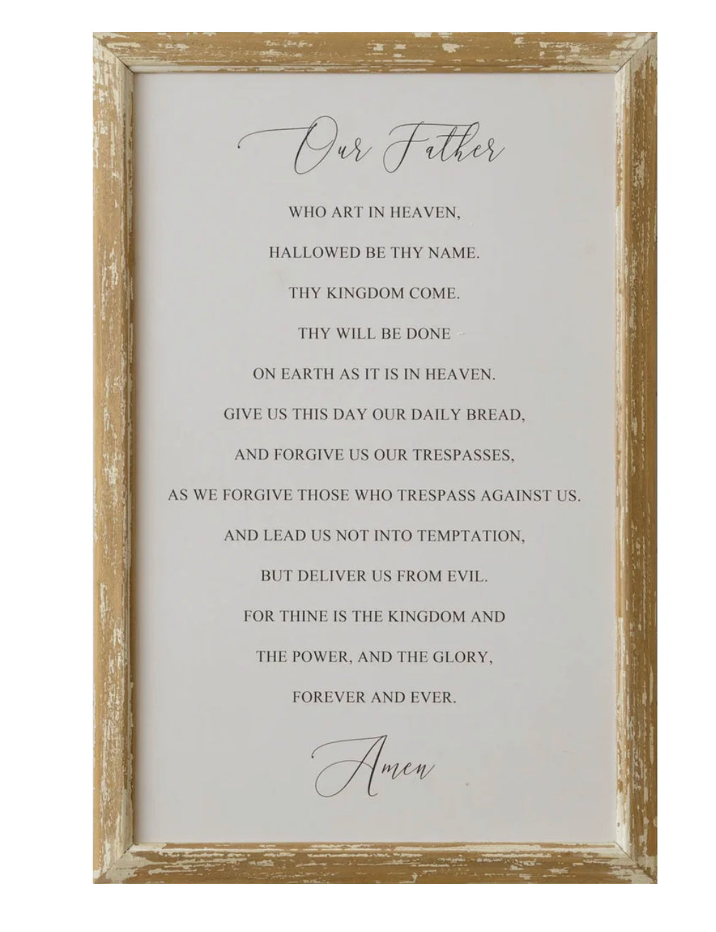 Lord's Prayer