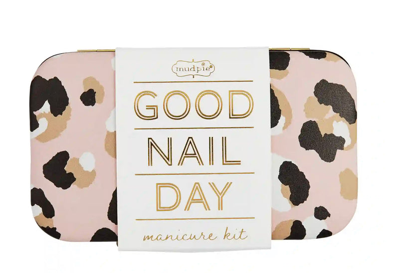Leopard Manicure Kit Blush