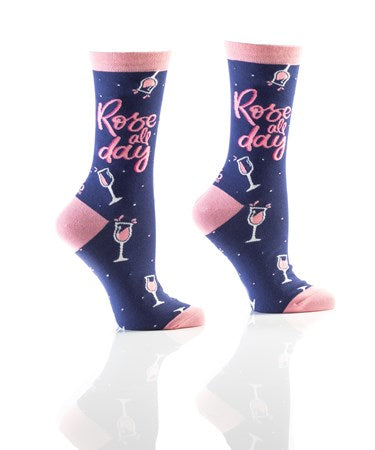 Rose All Day Women Crew Sock