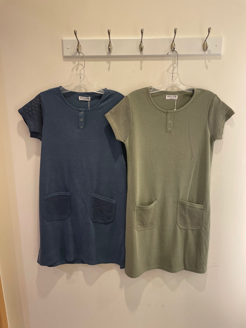 Mesh T-Shirt Dress