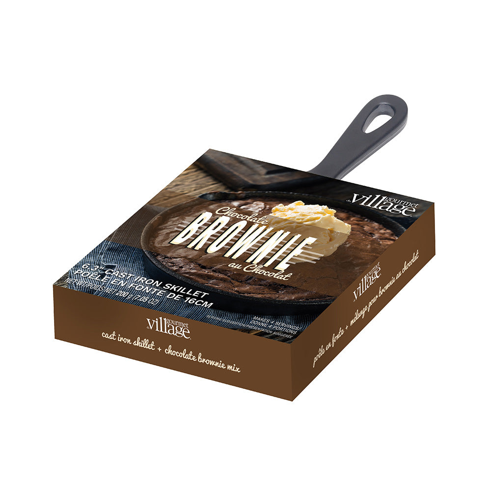 Kit Skillet W/ Brownie Mix Chocolate