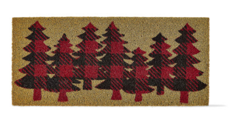 Buffalo Check Tree Mat