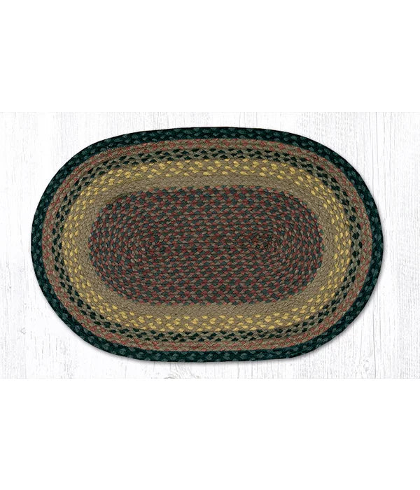 Small Braided Oval 20X30 Rug 