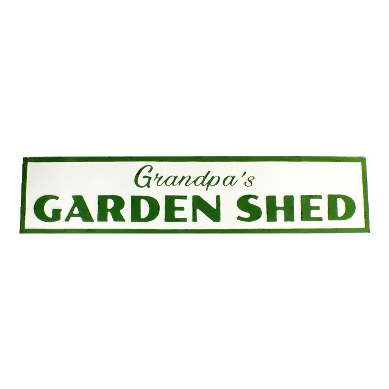 Grandpas Garden Shed Sign