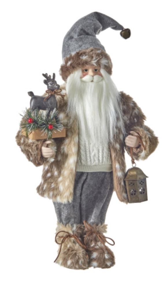 Santa W/Fawn Fur Jacket