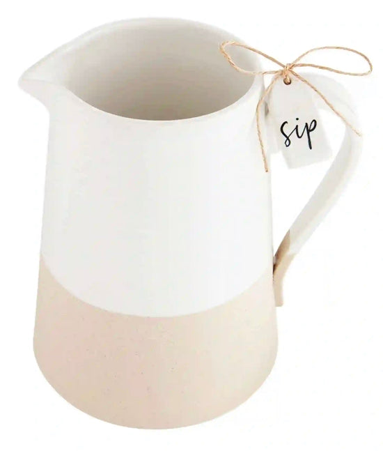 Sip Stoneware Pitcher