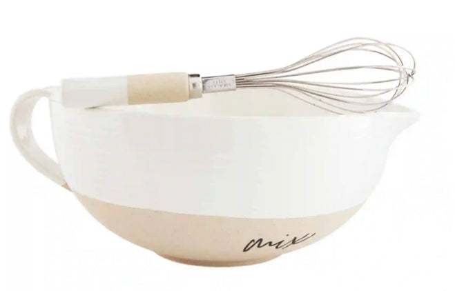 Farm Stoneware Mixing Bowl Set