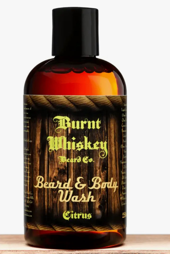 Burnt Whiskey Beard & Body Wash