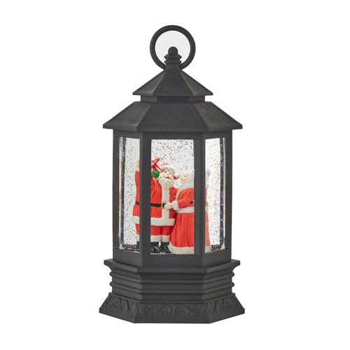 Santa & Mrs Claus Musical Water Lantern