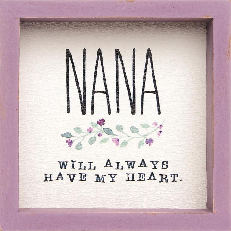 Framed Sign